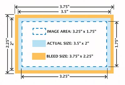 Bleed în design pentru print