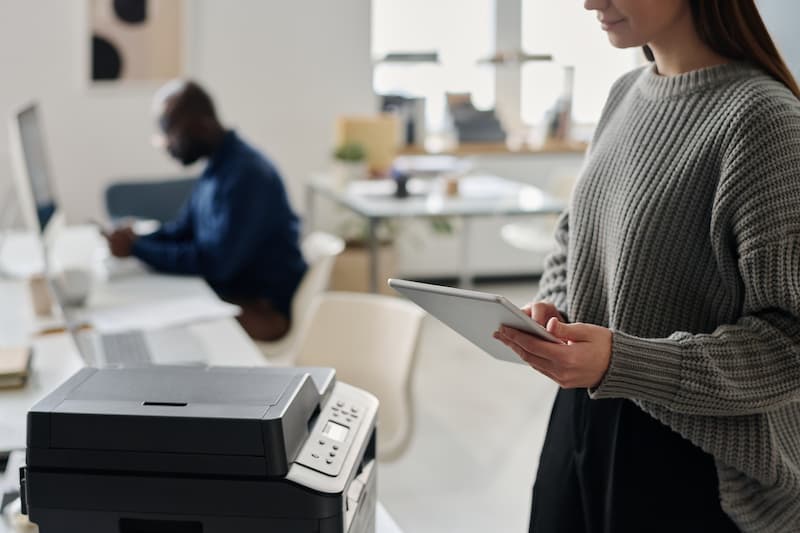 Follow-me-printing