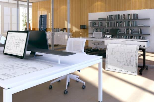 Zona de printare intr-un open-space