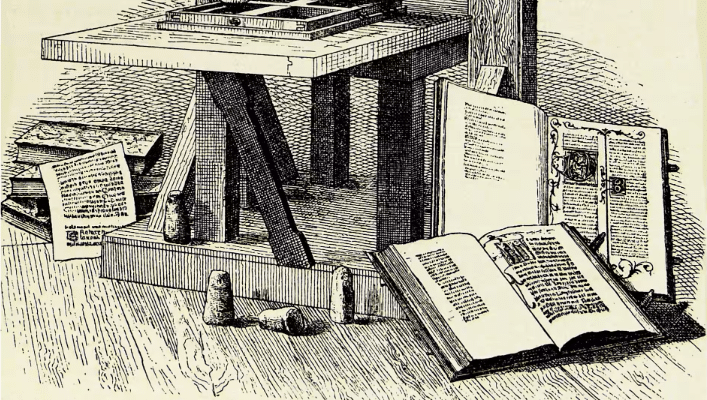 Când a apărut prima imprimantă